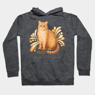 Orange Tabby Cat Hoodie